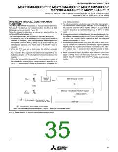 浏览型号M37211M2-526SP的Datasheet PDF文件第35页