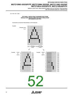 浏览型号M37211M2-526SP的Datasheet PDF文件第52页