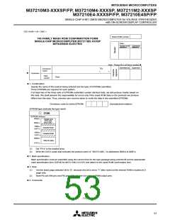 浏览型号M37211M2-526SP的Datasheet PDF文件第53页