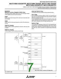 浏览型号M37211M2-011SP的Datasheet PDF文件第7页