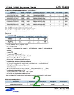 浏览型号M393T6453FZ3-CC的Datasheet PDF文件第2页