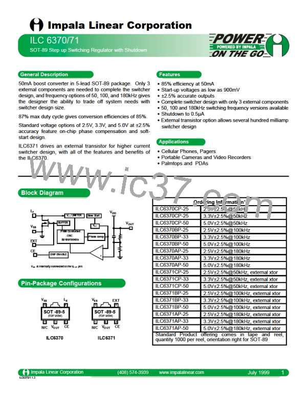ILC6371BP-25图片预览