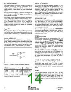 浏览型号ADS1218Y250的Datasheet PDF文件第14页