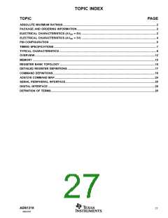 浏览型号ADS1218Y250的Datasheet PDF文件第27页