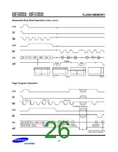 浏览型号K9F1216U0A-Y的Datasheet PDF文件第26页