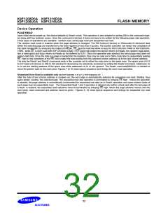 浏览型号K9F1216U0A-Y的Datasheet PDF文件第32页
