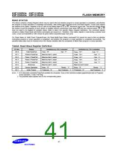 浏览型号K9F1216U0A-Y的Datasheet PDF文件第41页