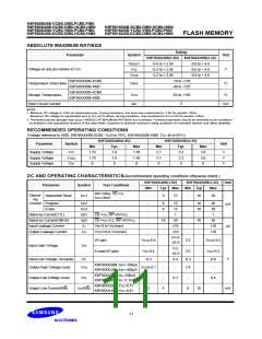浏览型号K9F5616Q0B-DIB0的Datasheet PDF文件第11页