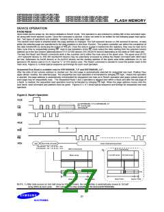 浏览型号K9F5616Q0B-DIB0的Datasheet PDF文件第27页