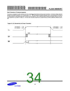 浏览型号K9F5616Q0B-DIB0的Datasheet PDF文件第34页