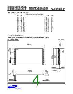 浏览型号K9F5616Q0B-DIB0的Datasheet PDF文件第4页