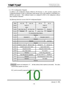 浏览型号YMF724F-V的Datasheet PDF文件第10页