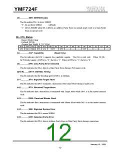 浏览型号YMF724F-V的Datasheet PDF文件第12页