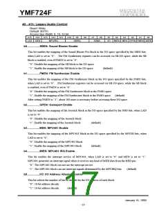 浏览型号YMF724F-V的Datasheet PDF文件第17页