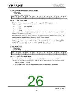 浏览型号YMF724F-V的Datasheet PDF文件第26页