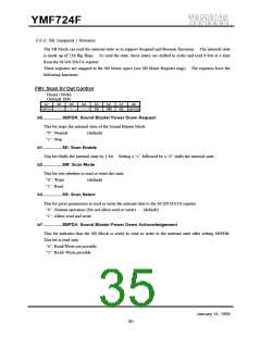 浏览型号YMF724F-V的Datasheet PDF文件第35页