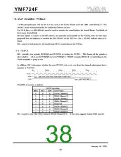 浏览型号YMF724F-V的Datasheet PDF文件第38页
