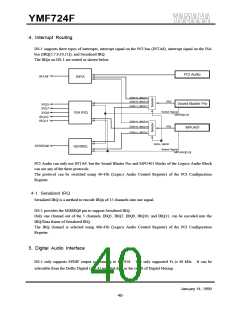 浏览型号YMF724F-V的Datasheet PDF文件第40页