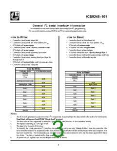 浏览型号ICS9248YG-101-T的Datasheet PDF文件第3页