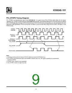 浏览型号ICS9248YG-101-T的Datasheet PDF文件第9页
