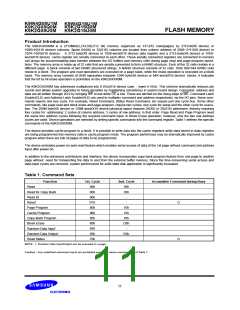 浏览型号K9XXG16UXM-Y的Datasheet PDF文件第11页