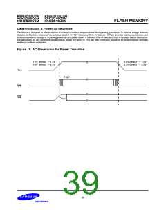 浏览型号K9XXG16UXM-Y的Datasheet PDF文件第39页