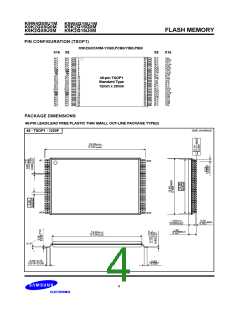浏览型号K9XXG16UXM-Y的Datasheet PDF文件第4页