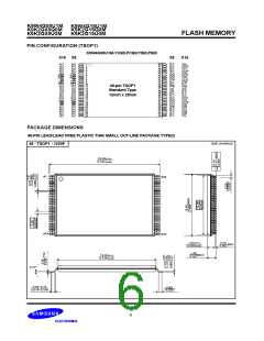 浏览型号K9XXG16UXM-Y的Datasheet PDF文件第6页