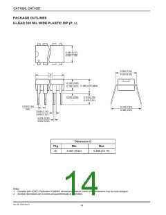 浏览型号CAT1026WI-28TE13的Datasheet PDF文件第14页