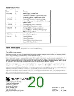 浏览型号CAT1026WI-28TE13的Datasheet PDF文件第20页