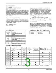 浏览型号CAT1026WI-28TE13的Datasheet PDF文件第3页