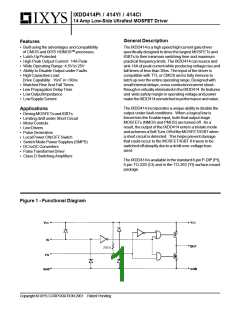 浏览型号IXDD414CI的Datasheet PDF文件第1页