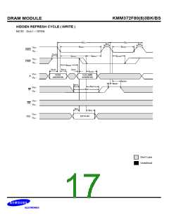 浏览型号KMM372F803BS的Datasheet PDF文件第17页