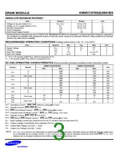 浏览型号KMM372F803BS的Datasheet PDF文件第3页