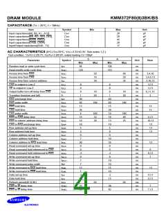 浏览型号KMM372F803BS的Datasheet PDF文件第4页