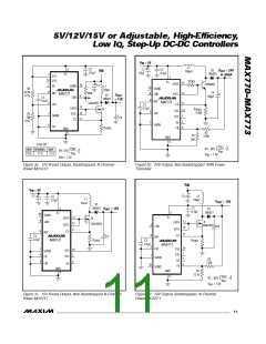 浏览型号MAX770CSA的Datasheet PDF文件第11页