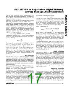 浏览型号MAX770CSA的Datasheet PDF文件第17页