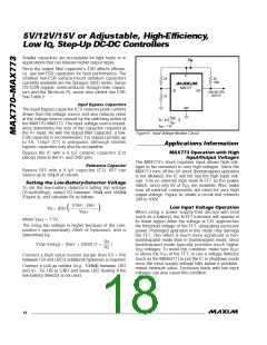 浏览型号MAX770CSA的Datasheet PDF文件第18页