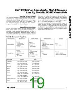 浏览型号MAX770CSA的Datasheet PDF文件第19页