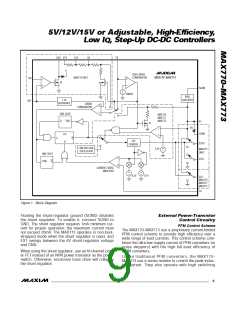 浏览型号MAX770CSA的Datasheet PDF文件第9页