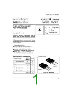 浏览型号30CPF06的Datasheet PDF文件第1页