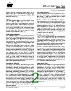 浏览型号39SF020的Datasheet PDF文件第2页