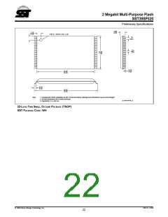 浏览型号39SF020的Datasheet PDF文件第22页