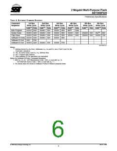 浏览型号39SF020的Datasheet PDF文件第6页