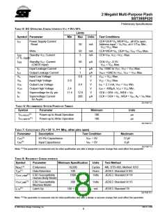 浏览型号39SF020的Datasheet PDF文件第8页