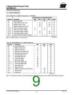 浏览型号39SF020的Datasheet PDF文件第9页