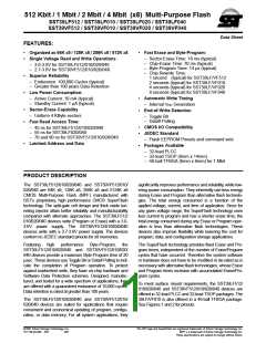 浏览型号39VF040的Datasheet PDF文件第1页