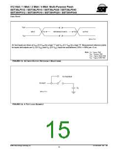 浏览型号39VF040的Datasheet PDF文件第15页