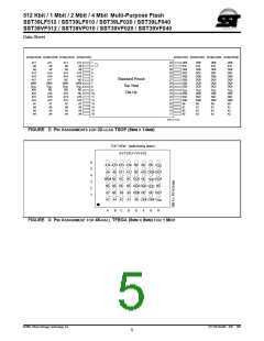 浏览型号39VF040的Datasheet PDF文件第5页