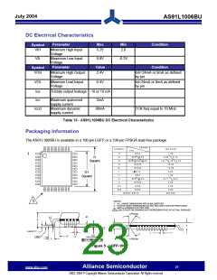 浏览型号AS91L1002U40L100CF的Datasheet PDF文件第23页